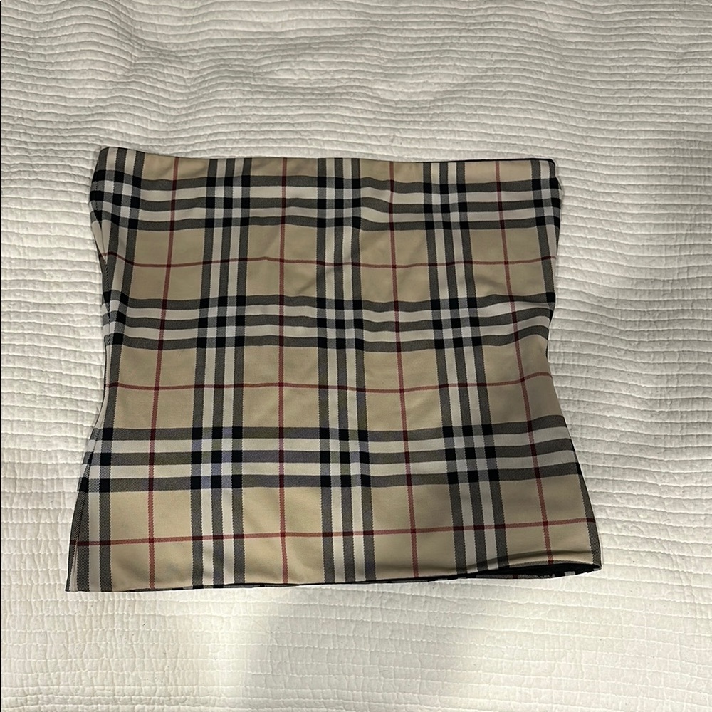 Burberry Reversible Tube Top Swim